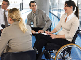 Group of people in a meeting