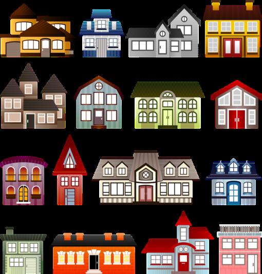 Different types of houses