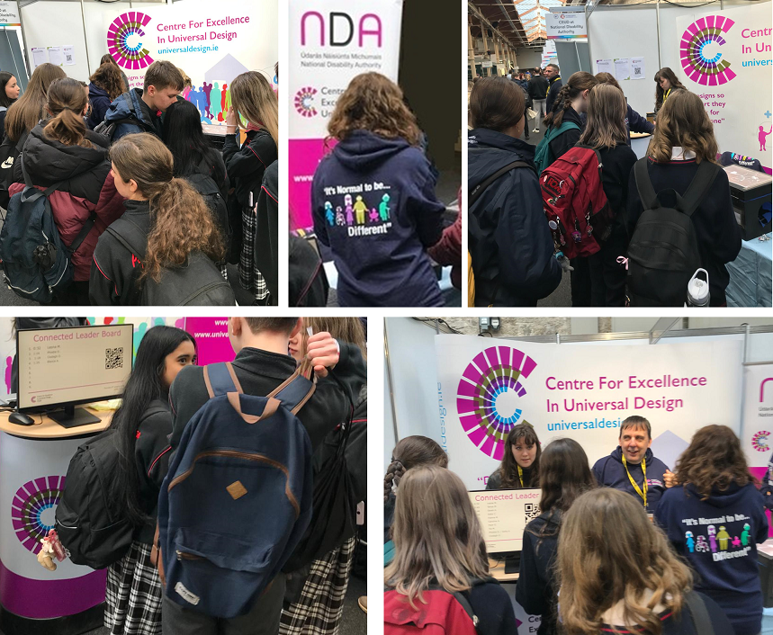 NDA - CEUD stand at the BT Young Scientists Exhibition 2025