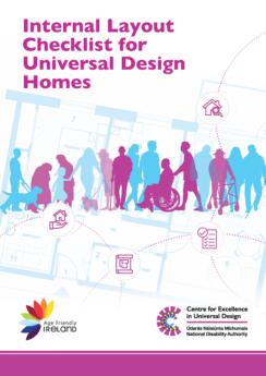 Cover page of report 'Internal Layout Checklist for Universal Design Homes'